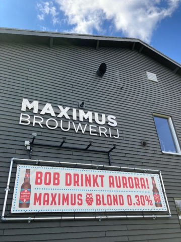 Maximus Aurora Blond gevel banner